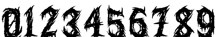 Sanctum Void Font OTHER CHARS