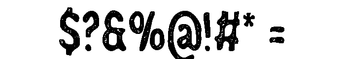 Sandmark Regular Font OTHER CHARS