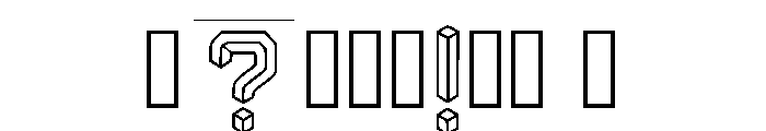 Sandr Regular Font OTHER CHARS