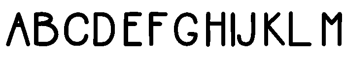 Sandwich1 Font UPPERCASE