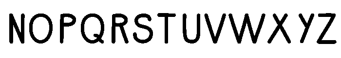 Sandwich1 Font UPPERCASE