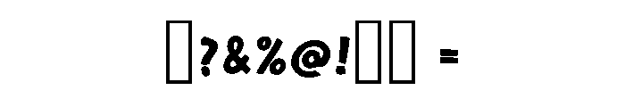 Sandwitch Holiday Regular Font OTHER CHARS