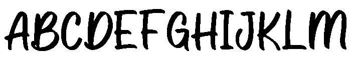 Sandy_Brown Font UPPERCASE