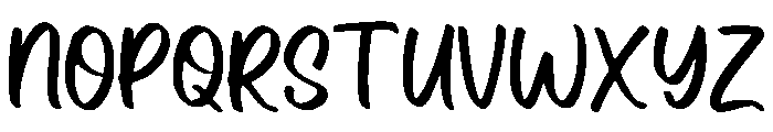 Sandy_Brown Font UPPERCASE