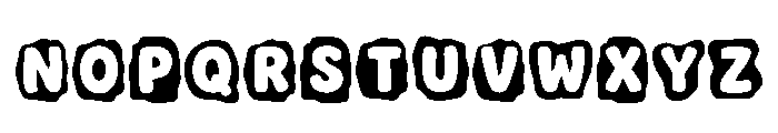 Sandy Waves Regular Font LOWERCASE