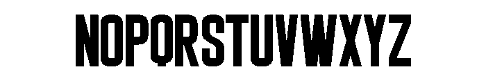 Sanford Salvage Regular Font UPPERCASE