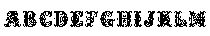 Sangallensis Regular Font UPPERCASE