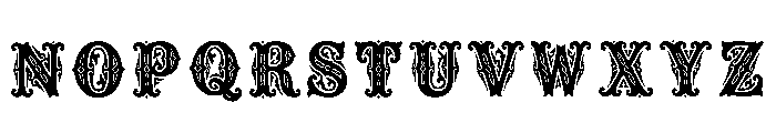 Sangallensis Regular Font LOWERCASE