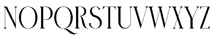 Sangid Font UPPERCASE