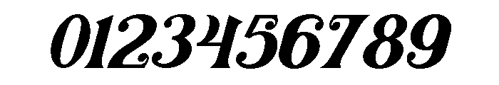 Sanridge Oblique Font OTHER CHARS