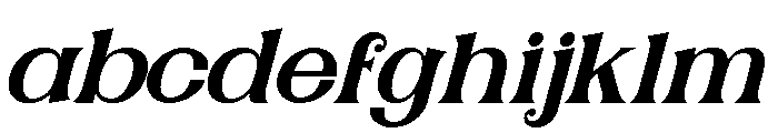 Sanridge Oblique FONT