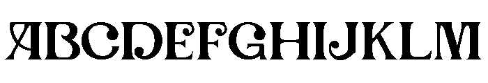 Sanridge Regular Font UPPERCASE
