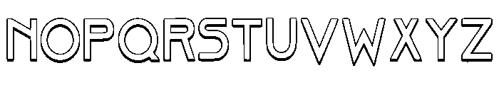Sans Project Regular Font UPPERCASE