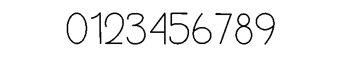 Sans Sample Font OTHER CHARS