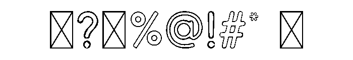 Sans-serif Typeface Font OTHER CHARS