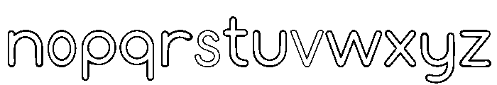Sans-serif Typeface Font LOWERCASE