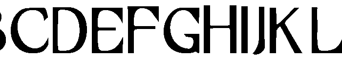 SansSerifClassic Font UPPERCASE