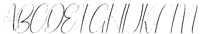 Santa Adventaged Font UPPERCASE