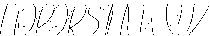 Santa Adventaged Font UPPERCASE
