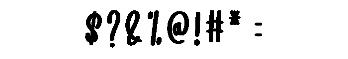 Santa Awesome Font OTHER CHARS