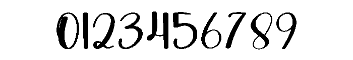 Santa Ballpoint Font OTHER CHARS