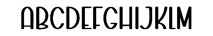 Santa Book Font UPPERCASE