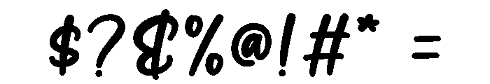 Santa Bounce Font OTHER CHARS