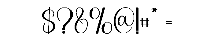 Santa Briliant Font OTHER CHARS