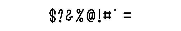 Santa Brush Font OTHER CHARS