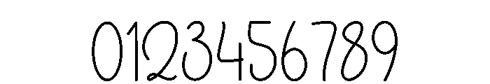 Santa Calligraphy Font OTHER CHARS