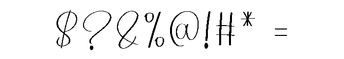 Santa Cataline Font OTHER CHARS