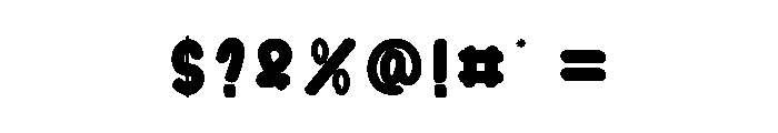 Santa Chuby Font OTHER CHARS