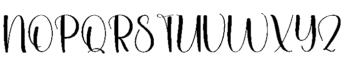 Santa Conjuring Font UPPERCASE