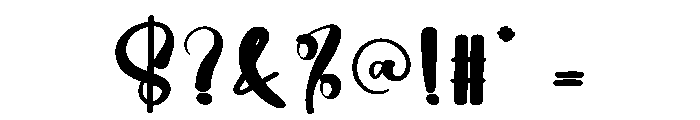 Santa Cowboy Font OTHER CHARS