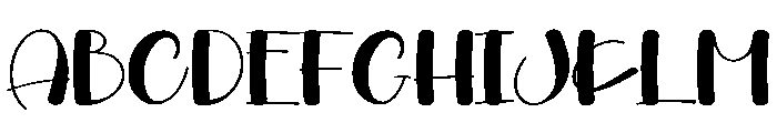 Santa Cowboy Font UPPERCASE