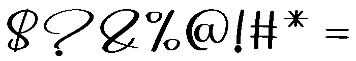 Santa Delighful Font OTHER CHARS