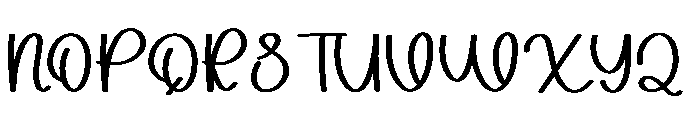 Santa Delighful Font UPPERCASE