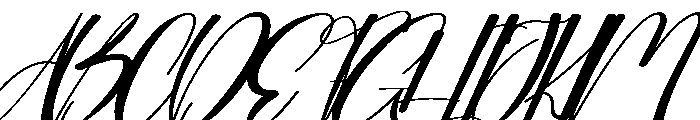 Santa Enchanted Font UPPERCASE