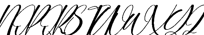 Santa Enchanted Font UPPERCASE
