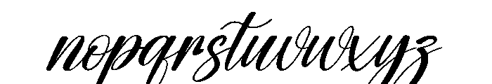 Santa Enchanted Font LOWERCASE
