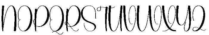 Santa Football Font UPPERCASE