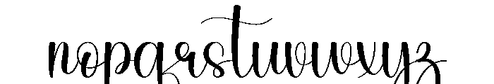 Santa Football Font LOWERCASE