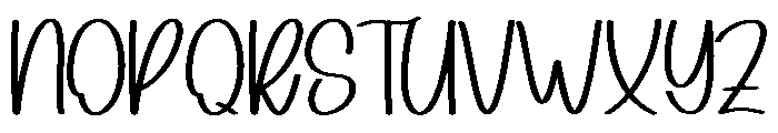 Santa Halloween Font UPPERCASE
