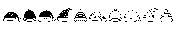Santa Hat Regular Font OTHER CHARS
