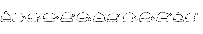 Santa Hat Regular FONT