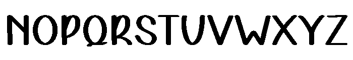 Santa Home Font UPPERCASE