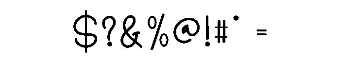 Santa In Love Font OTHER CHARS