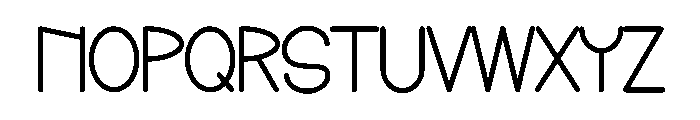Santa In Love Font UPPERCASE