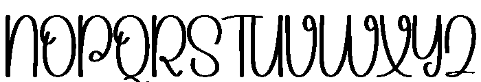 Santa Kitchen Font UPPERCASE