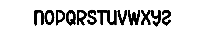 Santa Midnight Font UPPERCASE